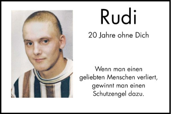 Traueranzeige von Rudi  von Bergsträßer Anzeiger