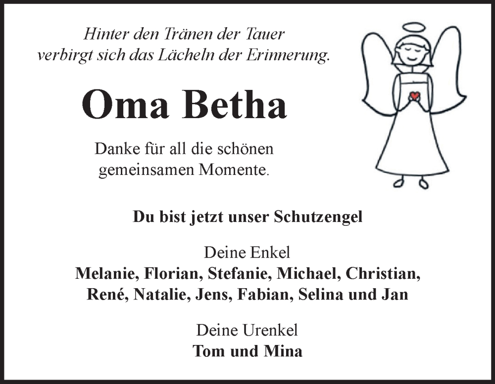  Traueranzeige für Bertha Gundling vom 28.10.2025 aus Fränkische Nachrichten