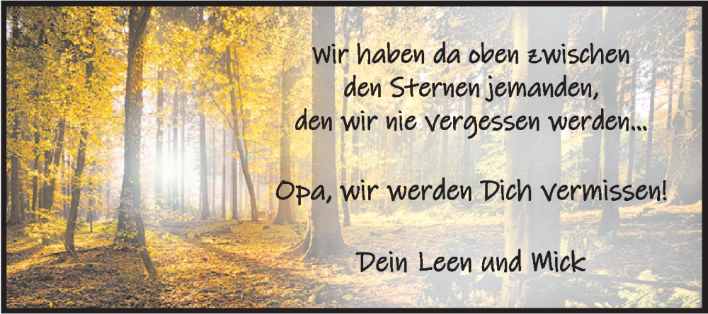  Traueranzeige für Dieter Pahl vom 19.07.2025 aus Fränkische Nachrichten